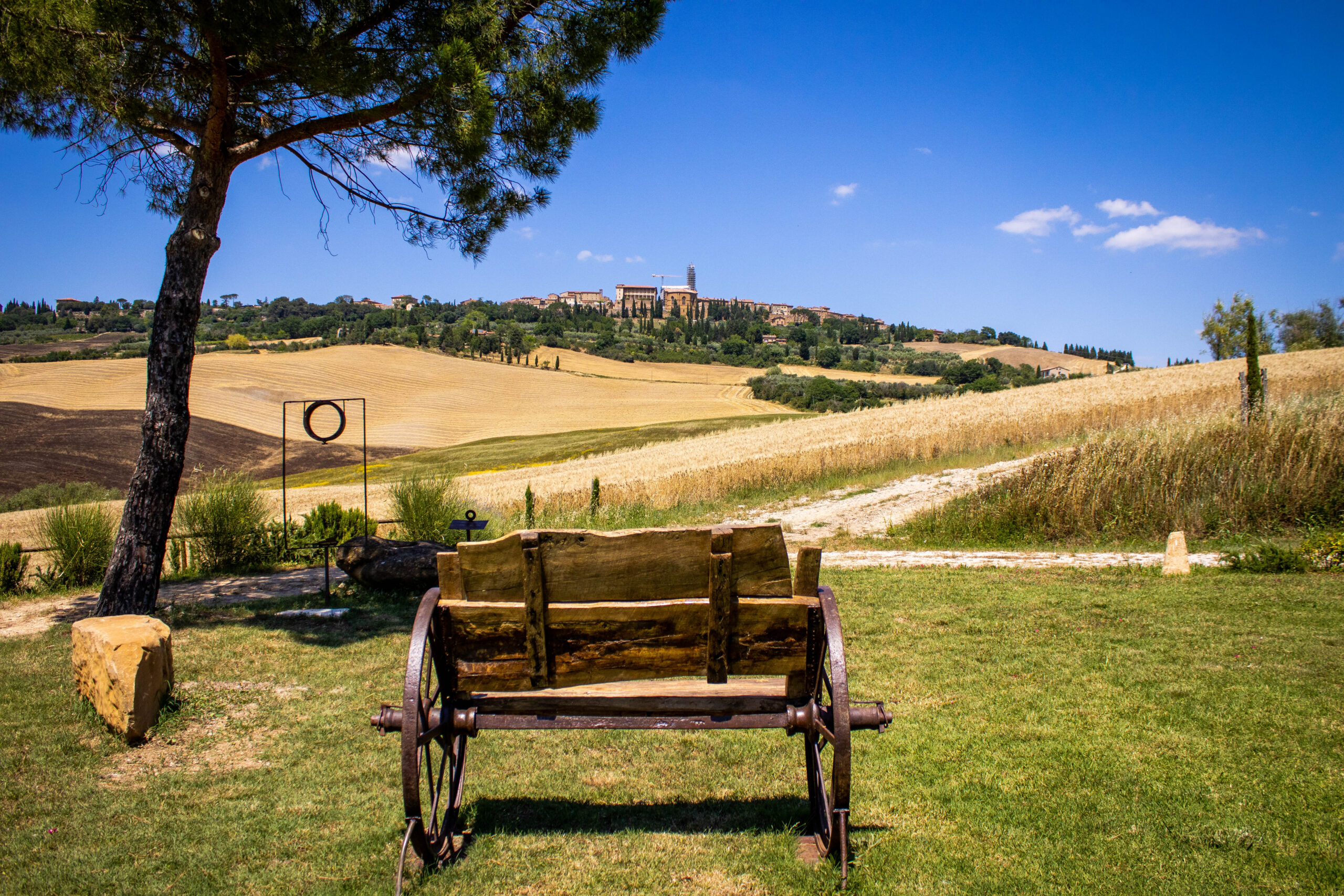 La Val d'Orcia, terra del Brunello di Montalcino